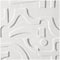 CosmoLiving by Cosmopolitan White Wood Intricately Carved Geometric Wall Decor 32" x 2" x 32"